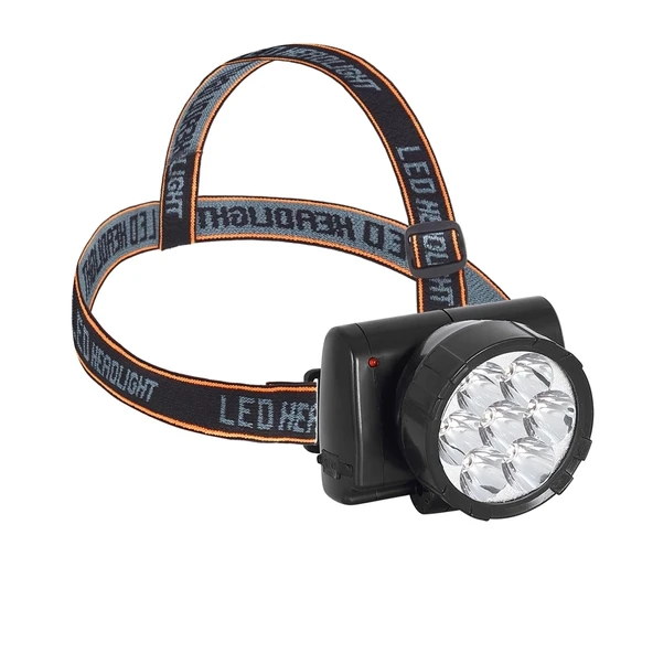 7 Ledli Şarjlı Baret Kafa Lambası  Wt-701 - 5