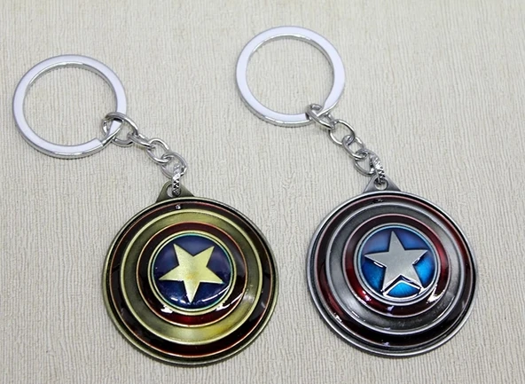 Metal Kaptan Amerika Anahtarlık Alk386 ürün görseli