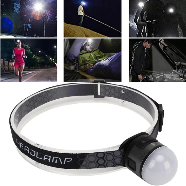 7 Mod Şarjlı Kafa Ve Kamp Lambası Wt-618 - 7