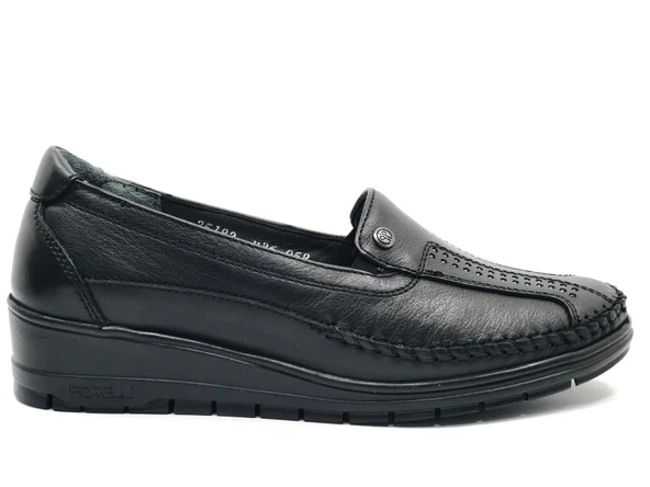 Forelli Morıza Hakiki Deri Ortopedik Comfort Kadın Casual Ayakkabı - Resim 6