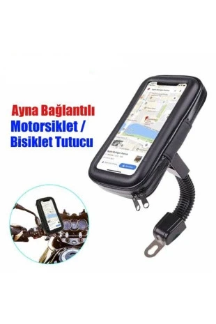Motorsiklet Su Geçirmez Telefon Kılıfı Telefon Tutucu 7 İnç Xl - 2