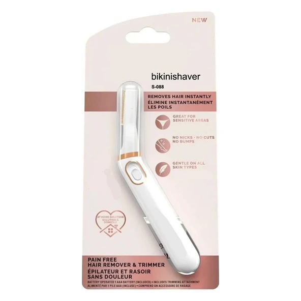 İng Touch Flawless Bikini Shaver And Trimmer Kusursuz Bikini Tıraş Makinesi Ve Düzeltici Epilatör