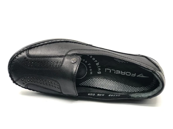 Forelli Morıza Hakiki Deri Ortopedik Comfort Kadın Casual Ayakkabı - Resim 8