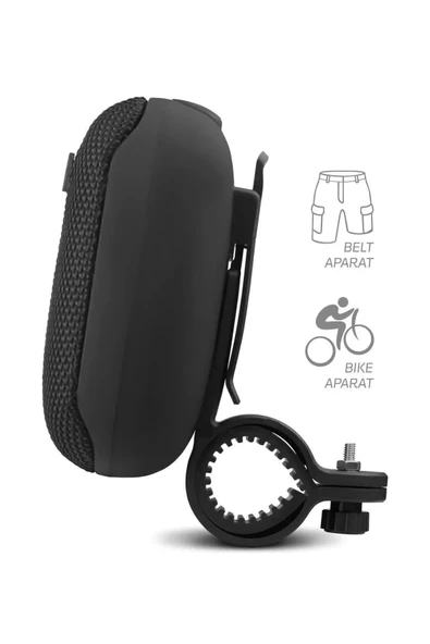 Bisiklet Motorsiklet Gidon Kemer Aparatlı Hafıza Kartı Usb Girişli Bluetooth Hoparlör - 5