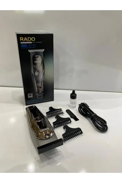 Rado Rd-3710 T Bıçak Sıfır Kesim Lcd Ekran Şarjlı Tıraş Makinesi