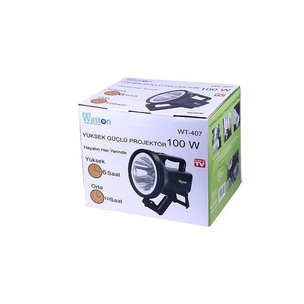 En Yüksek Işık En Fazla Dayanıklı Büyük Fener Wt-407 - 2