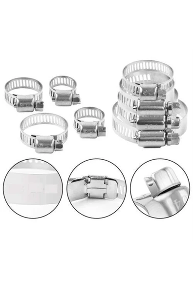 5 Ebat 10 Adet Ayarlı Metal Seti