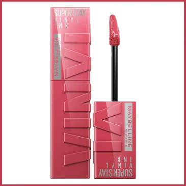 Maybelline New York, Super Stay Vinyl Ink, Likit Parlak Ruj - 160 Sultry - 2