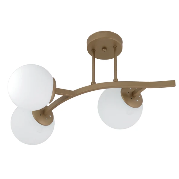 Apliqa İzem 3'lü Eskitme Modern Plafonyer Genç Odası Mutfak Yatak Odası Avize - Resim 2