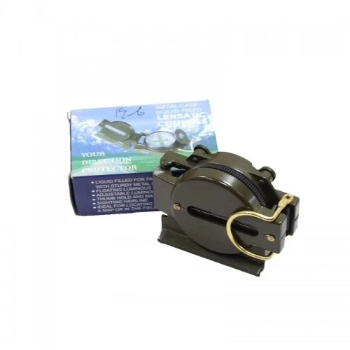 Hassas Lensatic Pusula, Amerikan Tarzı, Açık Kamp Yürüyüş Survival Için - 6