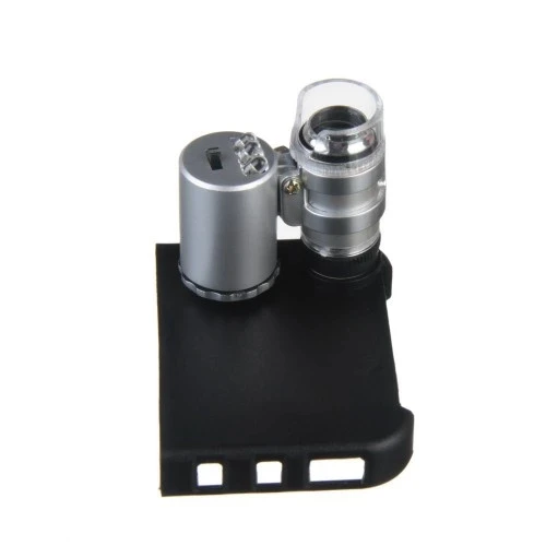 Iphone5 Için Uyumlu Kapaklı Lens Mikroskop Taşınabilir Mini Cep Boyutu Led Mikroskop No.9882ip5ii - 13