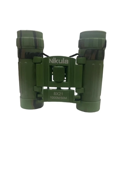 8x21 Dürbün Kamuflaj Av Dürbünü 56m/1000m Kauçuk Kaplama - 5