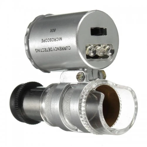 Iphone5 Için Uyumlu Kapaklı Lens Mikroskop Taşınabilir Mini Cep Boyutu Led Mikroskop No.9882ip5ii - 4