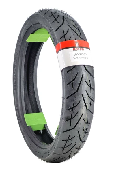 RALCO TYRES 100/80-17 TL (TUBELESS - DUBLEKS) BLASTER PRO ürün görseli