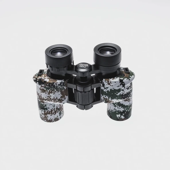 7x30 Profesyonel Su Geçirmez El Dürbünü 1000m/137m – Kamuflaj - 2