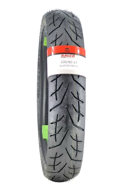 RALCO TYRES 100/80-17 TL (TUBELESS - DUBLEKS) BLASTER PRO - Resim 2