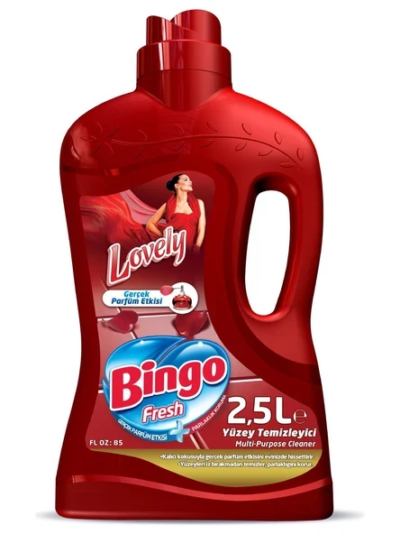 Bingo Fresh Lovely Yüzey Temizleyici 2.5 L