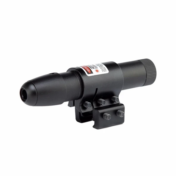 Avcılar İçin  Ayarlanabilir Taktik Kırmızı Lazer Sight - 4