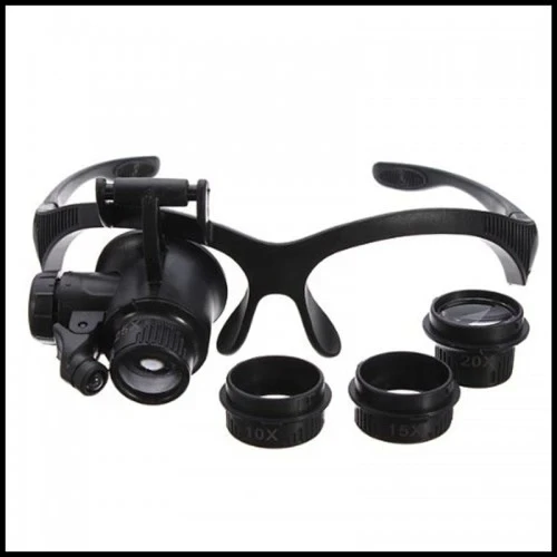 Saat Tamırı,okuma, Kuyumcu Için Çok Fonksiyonlu Onarım Gözlük Büyüteç - 3