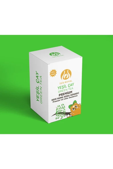 İSİS ROYAL Kedi Kumu Koku Giderici Yeşil Çay , (KEDİ KUMU MUCİZESİ 10 'LU PAKET) - 3