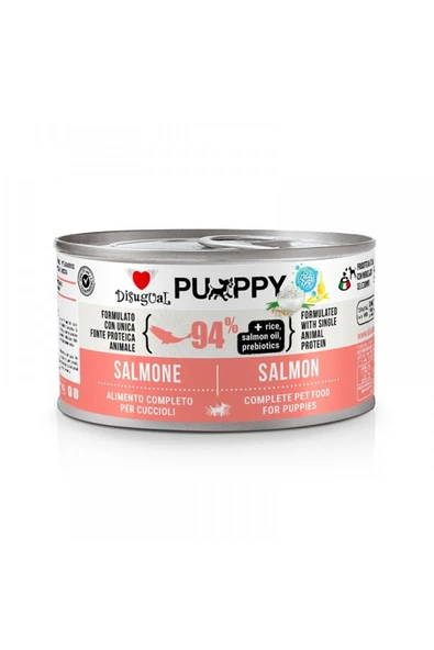 Disugual Dog Wet Food Yavru Köpek Konservesi Somon Balıklı 150 gr