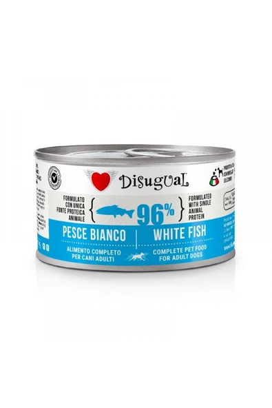 Disugual Dog Wet Food Yetişkin Köpek Konservesi Balık Etli 150 gr