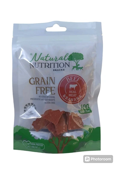 Natural Nutrition NATURAL NUTRİTİON BESLEYİCİ DOLU DULU BEEF BANA ETLİ SNACKS ÖDÜL MAMASI 75 GR 1 ADET