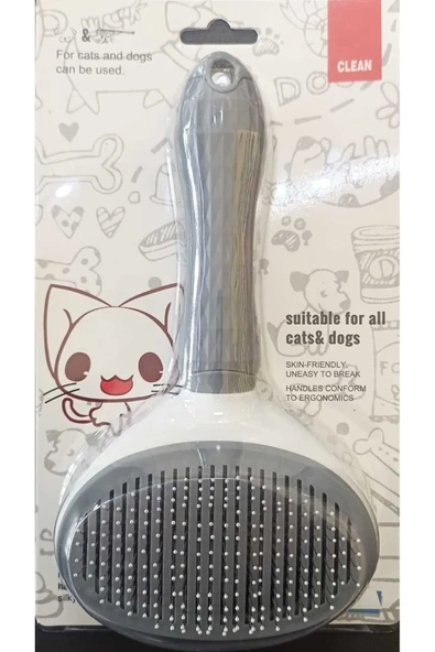 Clean ORİJİNAL BASMALI KEDİ VE KÖPEK TARAĞI ürün görseli