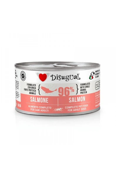 Disugual Dog Wet Food Yetişkin Köpek Konservesi Somon Balıklı 150 gr