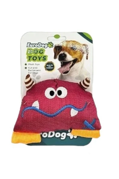 Eurodog Sevimli Canavar Suda Batmaz, Sesli Köpek Oyuncağı 13 cm - Resim 3