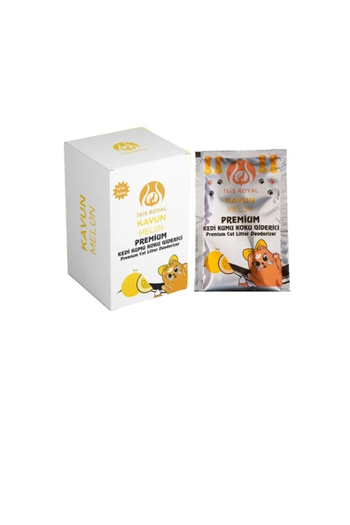 İSİS ROYAL Kedi Kumu Koku Giderici Kavun , (KEDİ KUMU MUCİZESİ 10 'LU PAKET) - 2