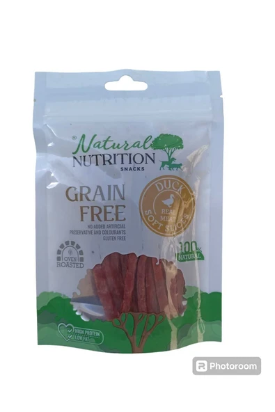 Natural Nutrition NATURAL NUTRİTİON BESLEYİCİ DOLU DULU ÖRDEK ETLİ İNCE UZUN SNACKS ÖDÜL MAMASI 75 GR 1 ADET
