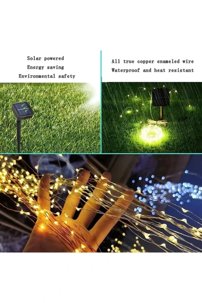 Solar Güneş Enerjili Gün Işığı 200led - 2