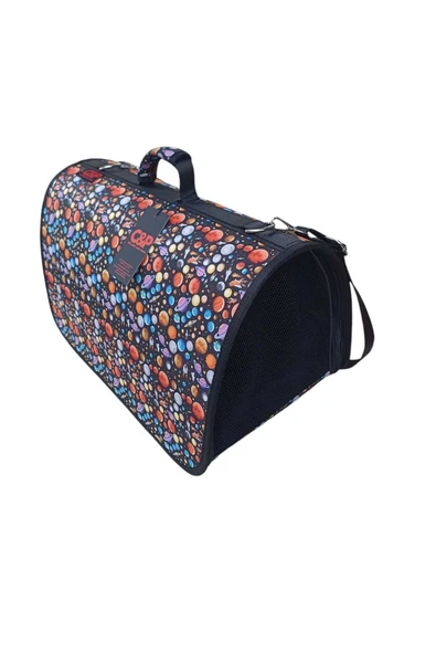 collars and paws C&P Collars and paws kedi köpek taşıma çantası Airfile kenarlı uzay bag - Resim 2