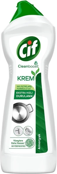 Cif Krem Yeni Nesil Yüzey Temizleyici Amonyak 750 ml