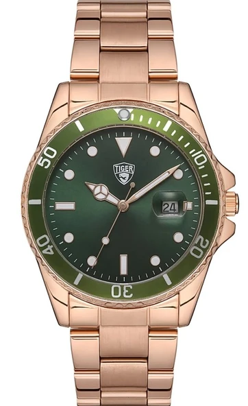 TF-589MRY TIGER ÇELİK ERKEK SAATİ ürün görseli