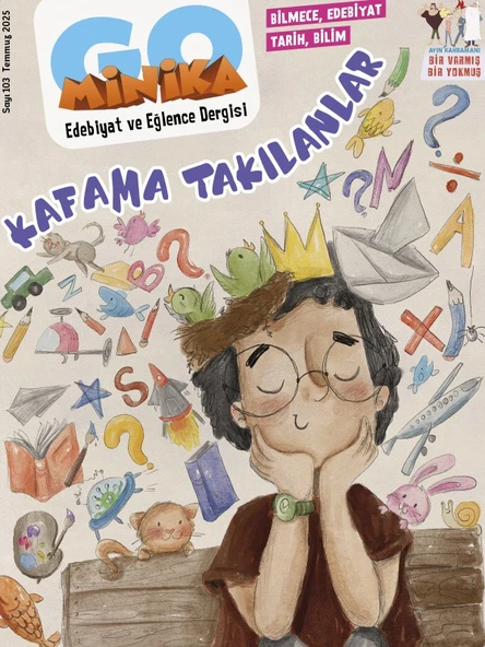Minika Go Dergi Temmuz 2025 (7-12 yaş) ürün görseli 1