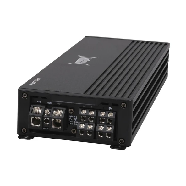 MOBASS MBM-200.4-4X200W RMS -KALİTELİ PROFESYONEL YER KAPLAMAN CLASS D MİNİ ANFİ - 1