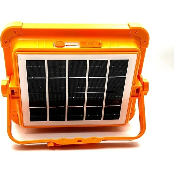 Cata 200W Taşınabilir Şarjlı Solar Projektör - 2