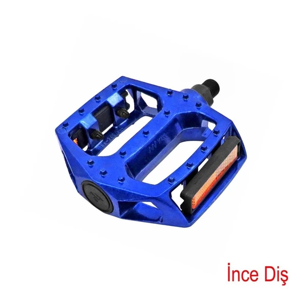 UMT PEDAL GENİŞ ALÜMİNYUM BİLYALI İNCE DİŞ FB-965 LACİVERT PDL-224