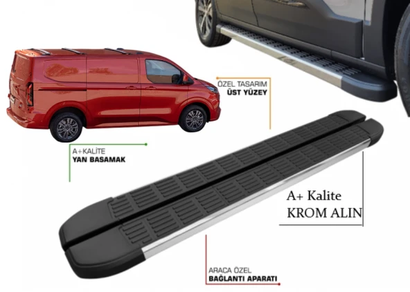 TRANSPORTER T7 PANEL VAN UZUN ŞASE YAN BASAMAK 2025 2026 2027 ürün görseli 1