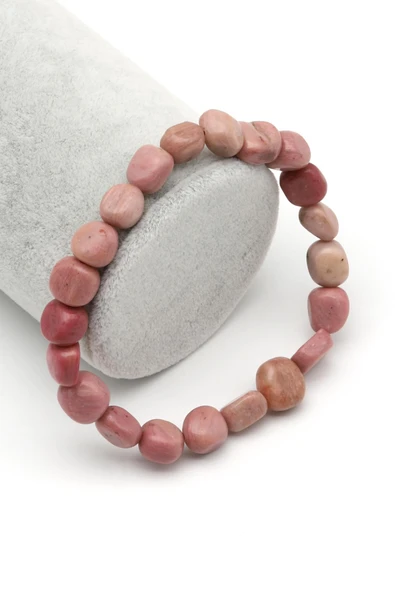 Rodonit Doğal Taş Bileklik 7 x 9 mm Özel Kesim ürün görseli