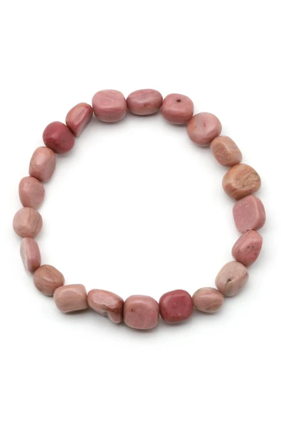 Rodonit Doğal Taş Bileklik 7 x 9 mm Özel Kesim - Resim 2