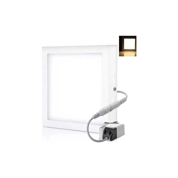 Cata 18W Sü LED Armatür Beyaz Kasa (KARE)(6400K) - 3