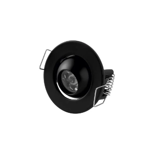 Cata 1,5W Power LED Ufo Spot Siyah Kasa (Günışığı)
