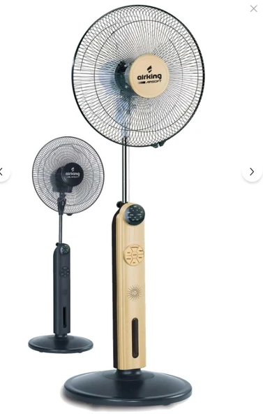 Airking Airsoft 4 Fonksiyonel Salınımlı İyonizerli Vantilatör siyah - 3