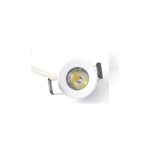 Cata 1,5W Yıldız Spot Power Ledli Beyaz K.(Amber)
