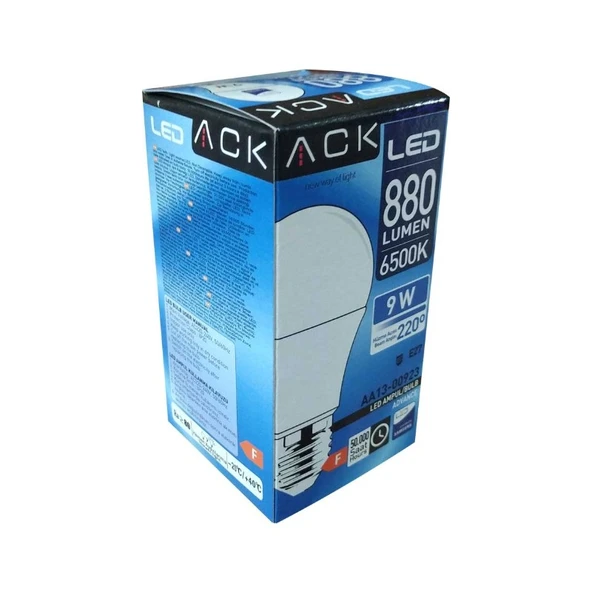 Ack 9W A60 6500K LED Ampul - 3