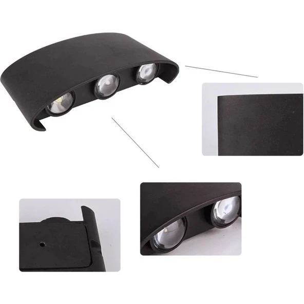 Cata 10W Haiti LED Aplik (Dış Mekan) 3200K - 2