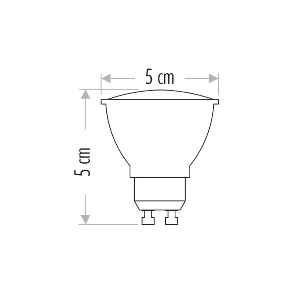 Cata 9W LED Ampul (Gu-10) (3200K) - 2